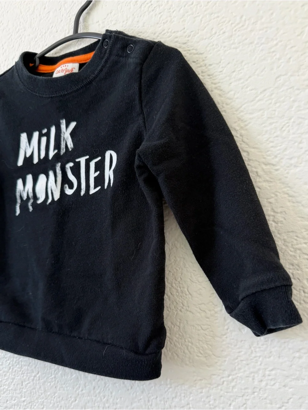 Cat & Jack Milk Monster Outfit
